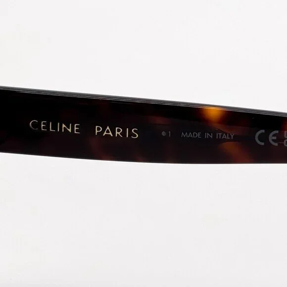 NEW CL40295F 52A CELINE SUNGLASSES HAVANA GREY EYEWEAR display picture 1
